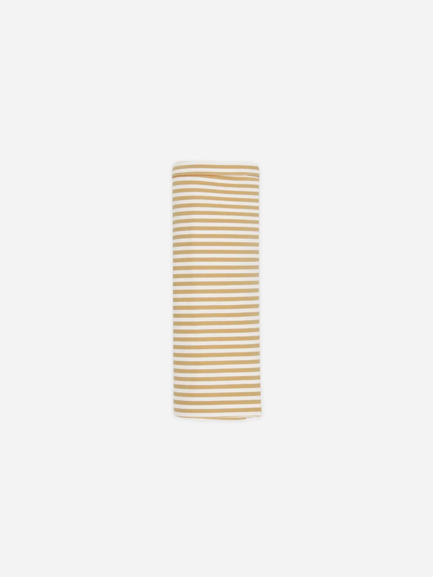 Baby Swaddle || Honey Stripe