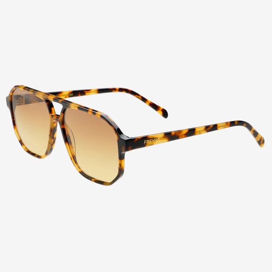 Billie Aviator Sunglasses (Tortoise/Brown)