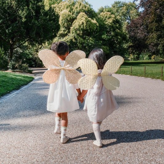 Magical Sequin Gold Fairy Wings (3-10 Years)