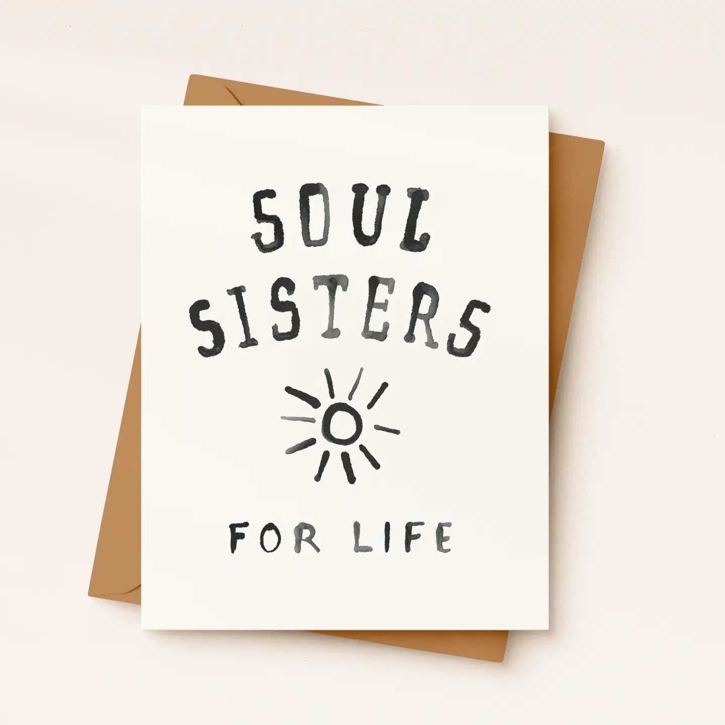 Soul Sisters For Life Card | Best Friend Card | Friendship