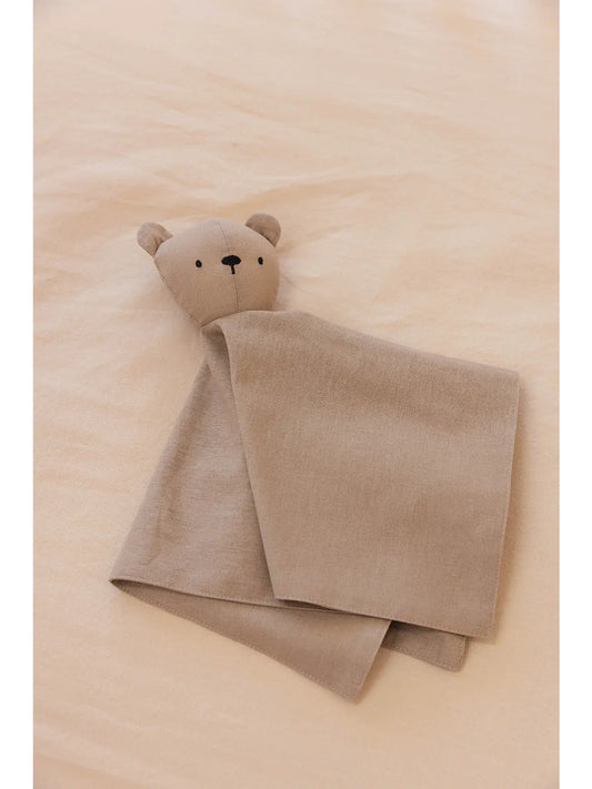 Desert Lark - Linen Lovey Bear