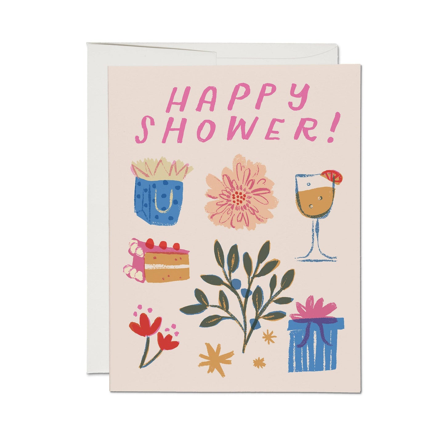 Joyful Shower Greeting Card