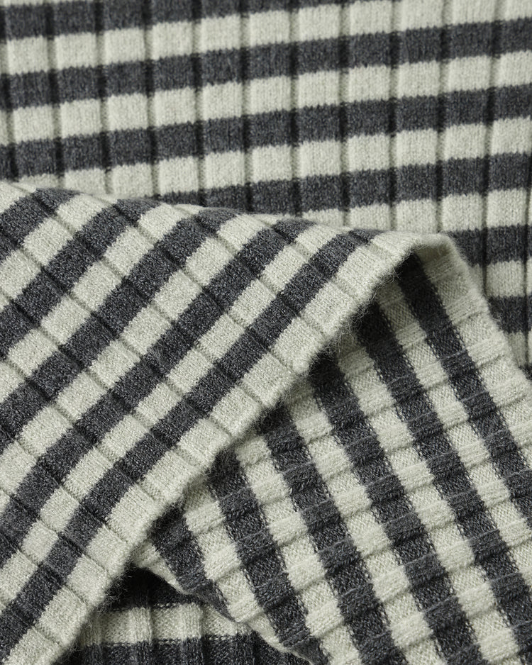 Long Sleeve Knit Tee Midnight Stripe