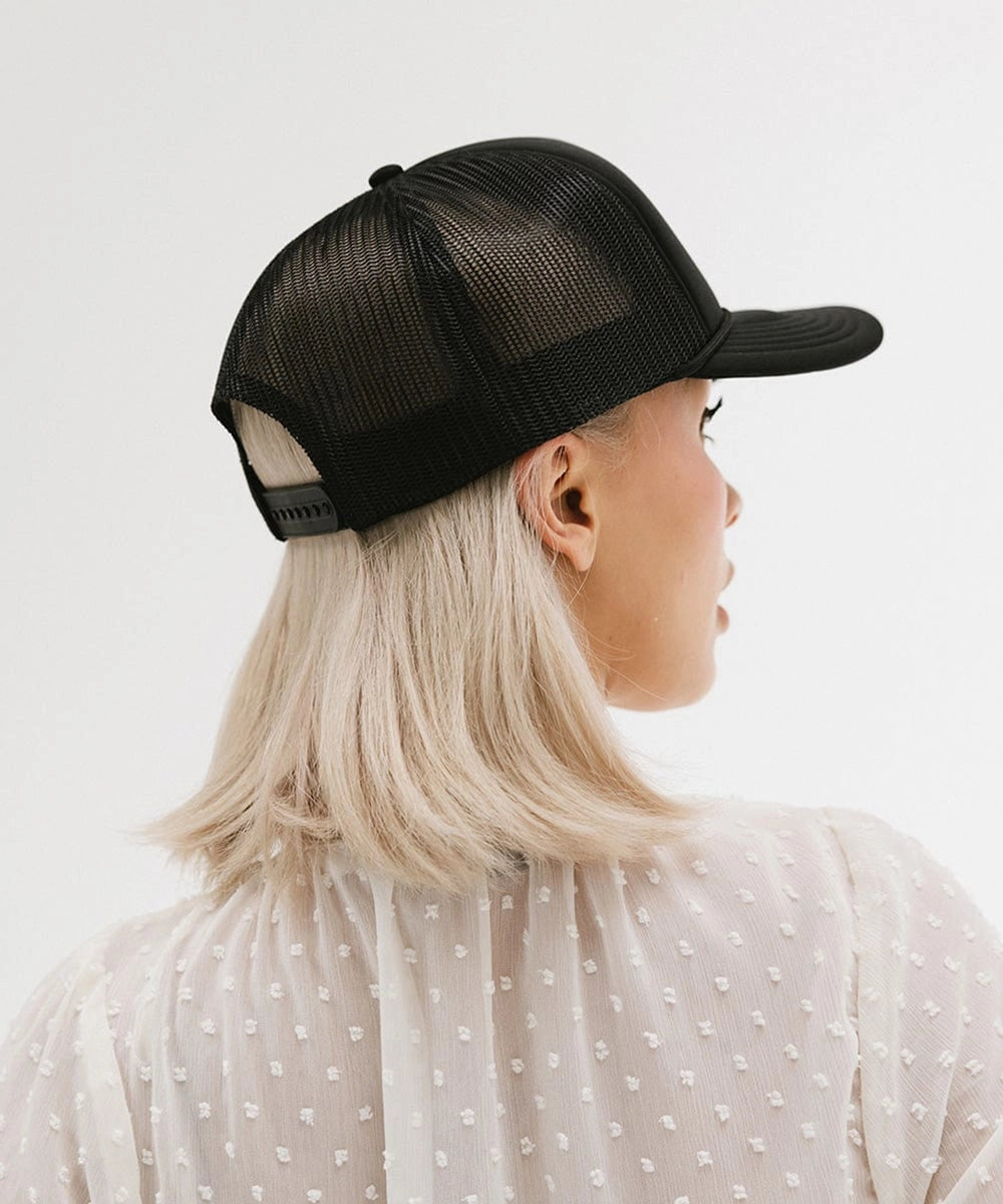 Gigi Rodeo Trucker Hat - Black