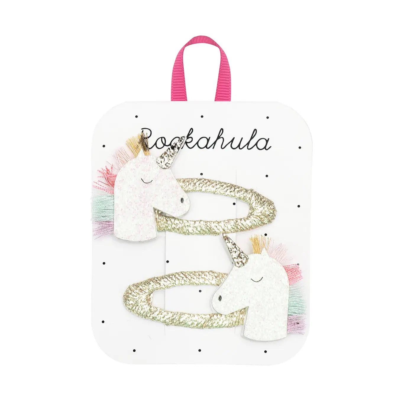 Rainbow Unicorn Clips