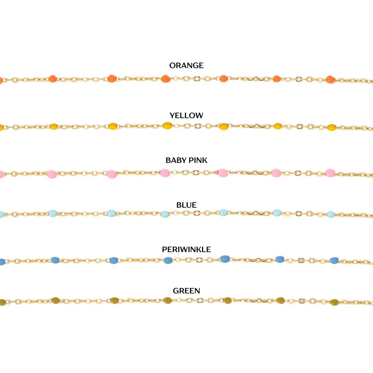 Enamel & Gold Bracelet