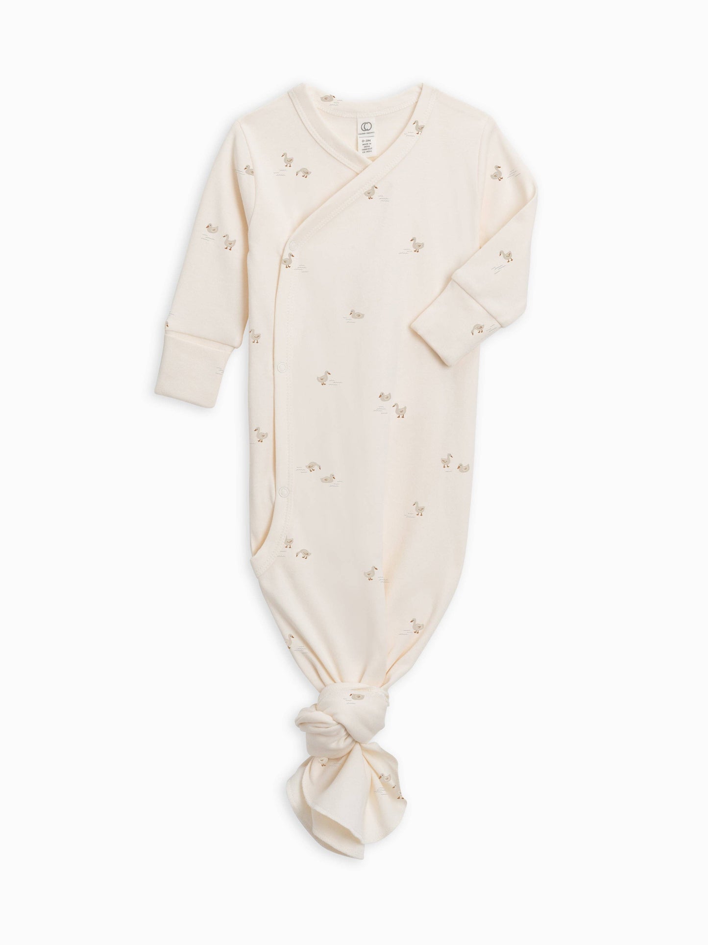 Indy Kimono Gown - Duck / Oat + Chai