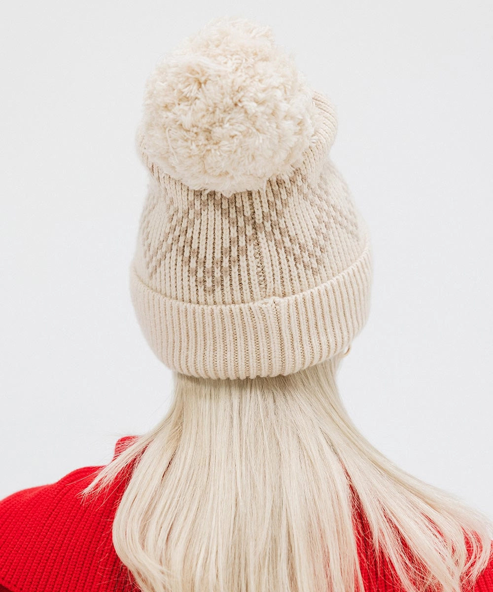 Elio Pom Beanie (Cream)
