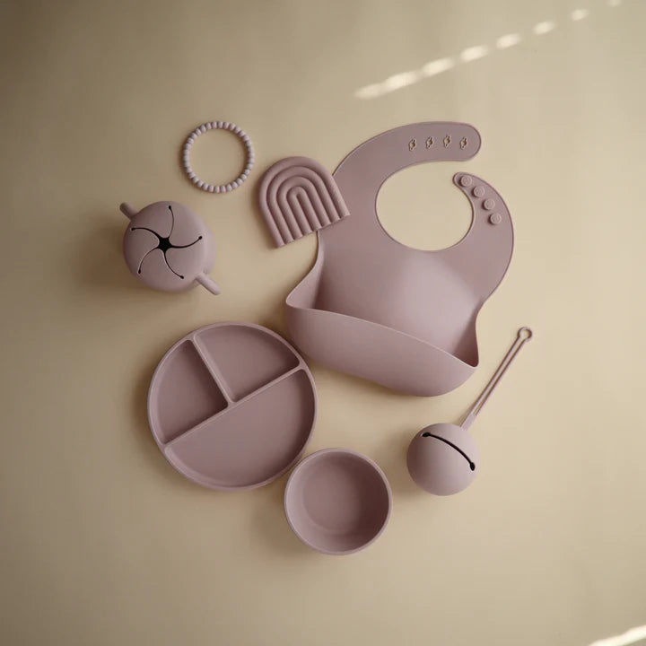 Silicone Suction Bowl (Soft Lilac)