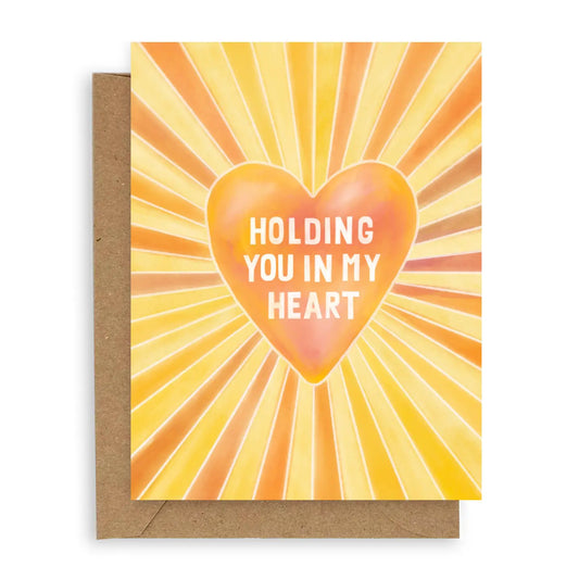 Holding You in My Heart Card