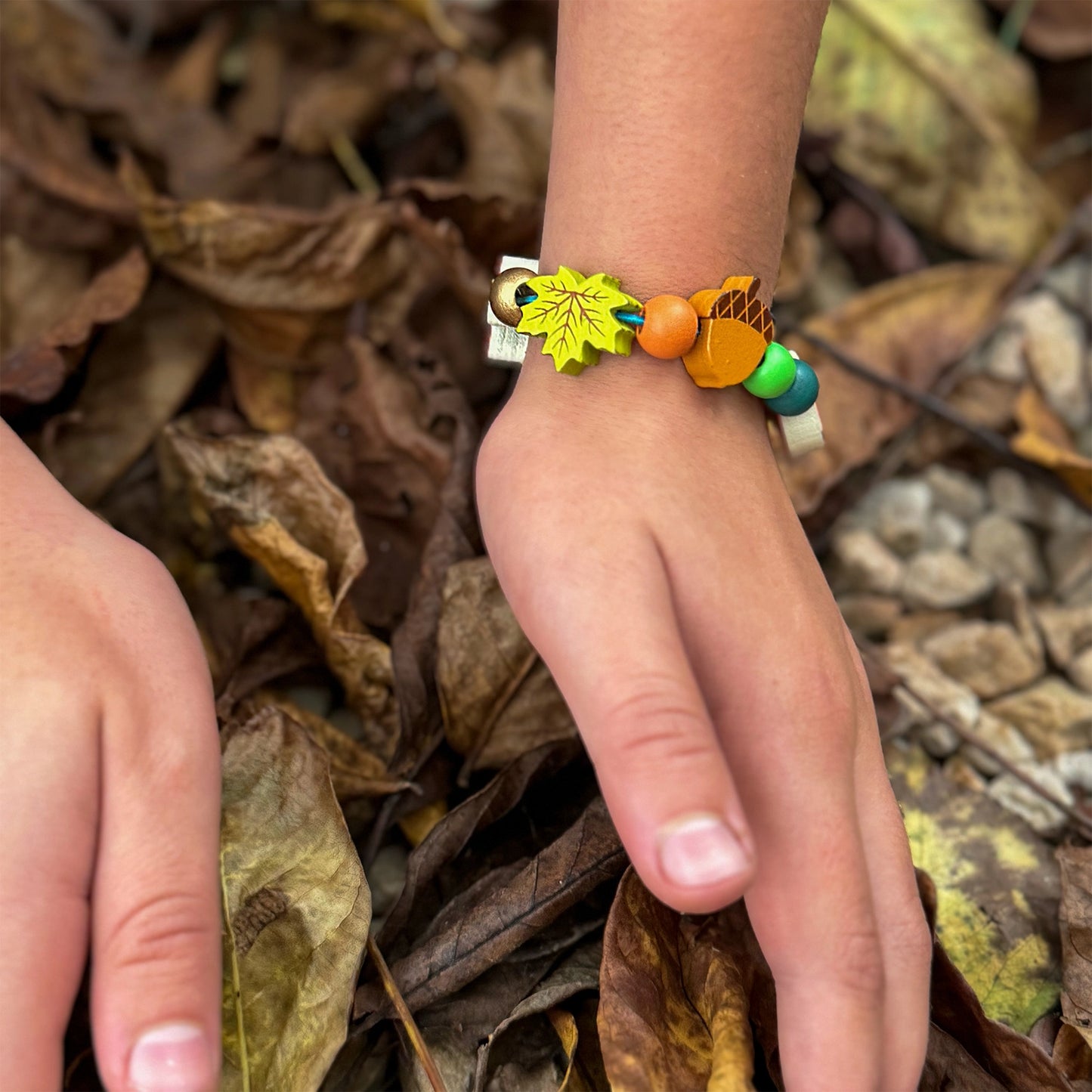 Mushroom Forest  Bracelet Bead Kit