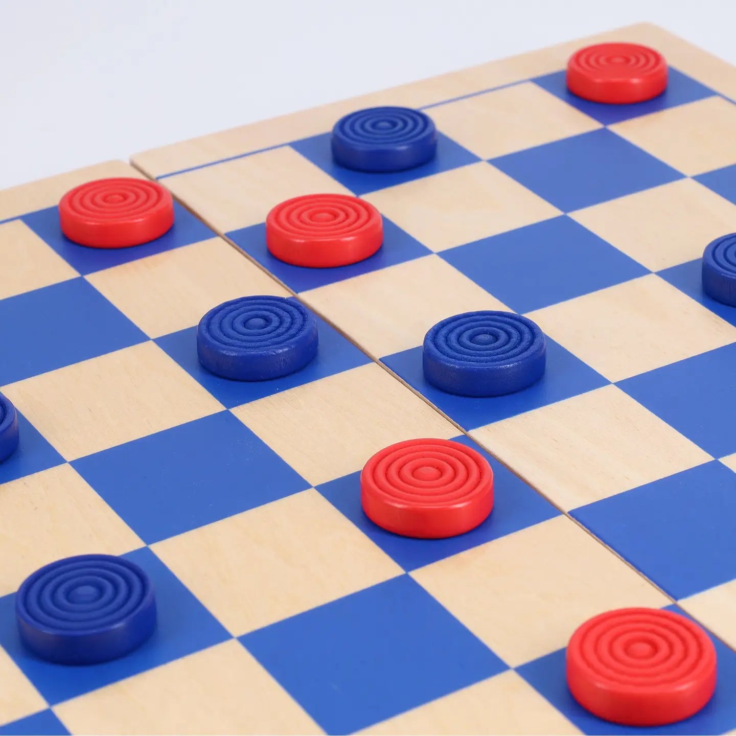 Checkers Classic Wooden Game