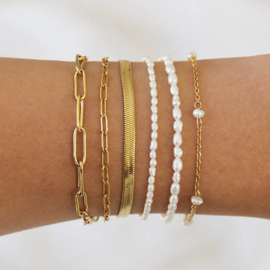 3mm Herringbone Bracelet