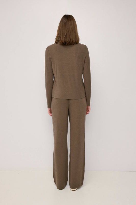 Dark Taupe Callie Top