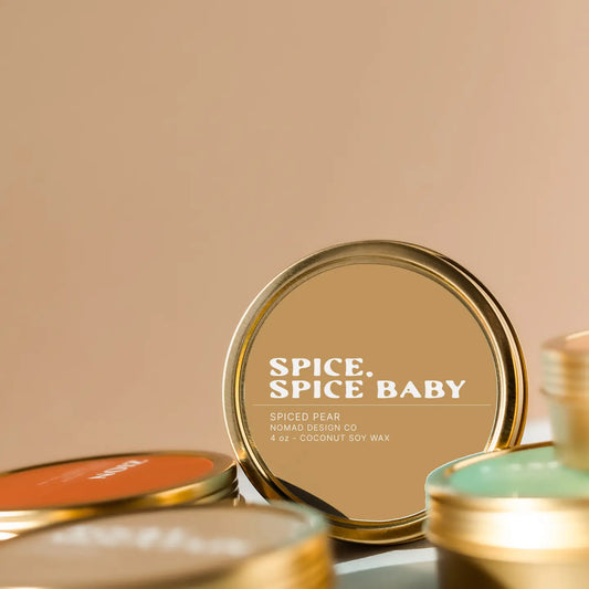 Spice Spice Baby Travel Tin Candle
