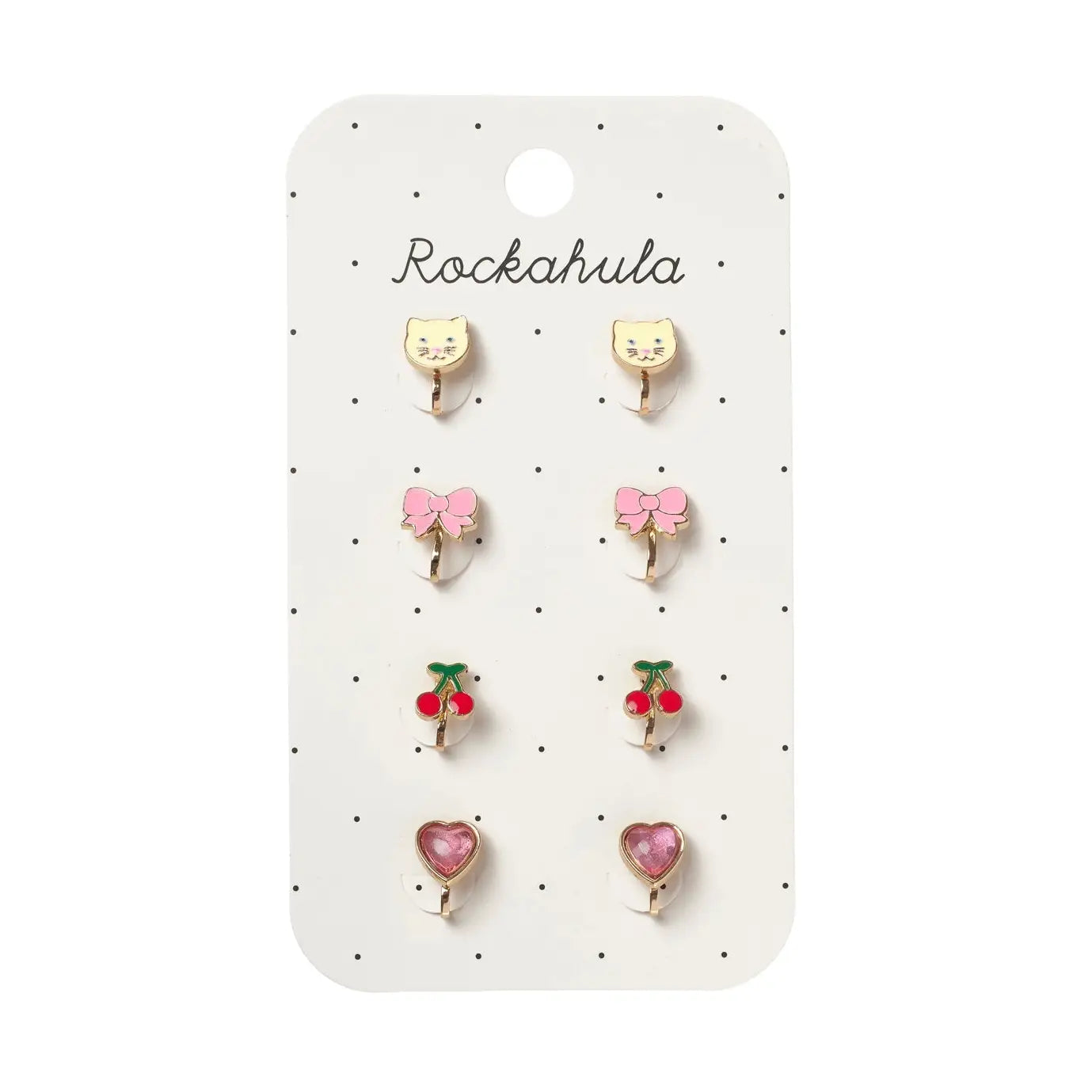 Cute Kitten Clip On Earrings