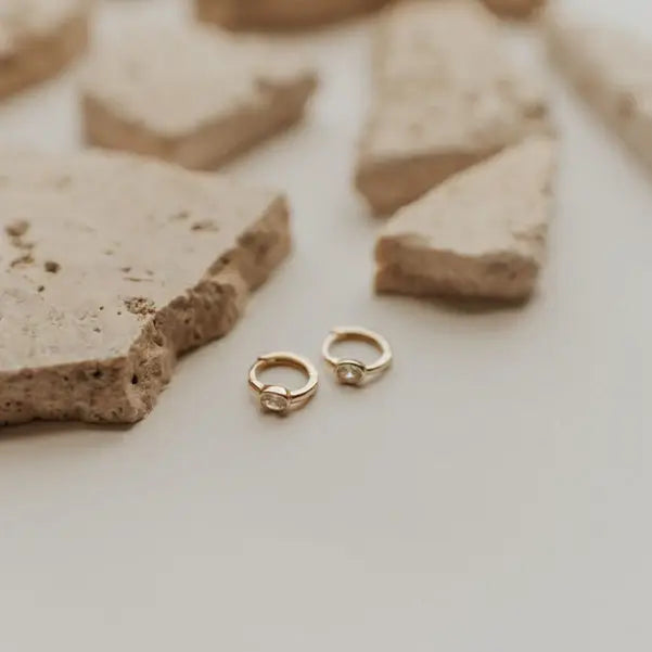 Aspen Diamond Hoops