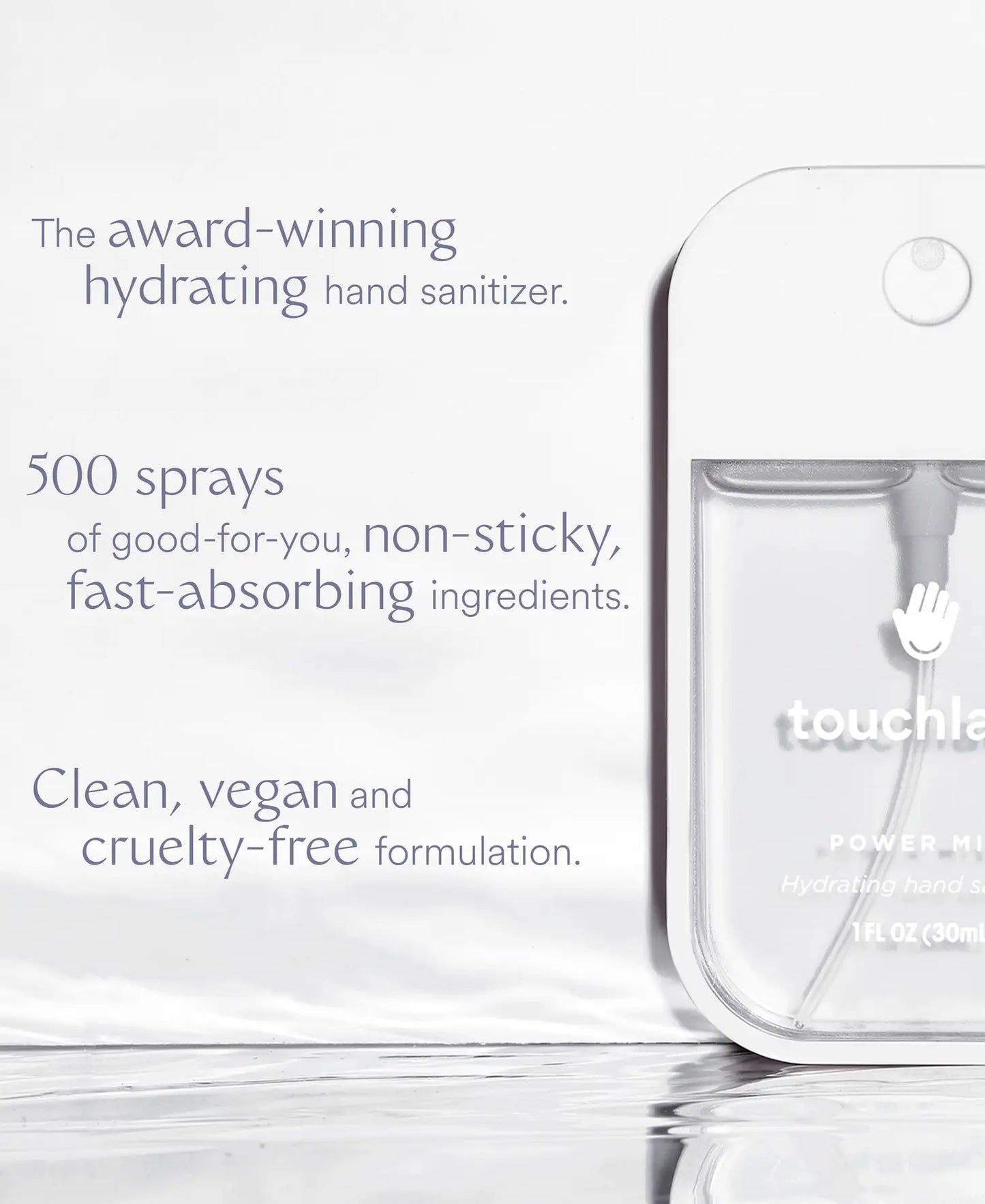 Rainwater Power Mist Hydrating Hand Sanitizer