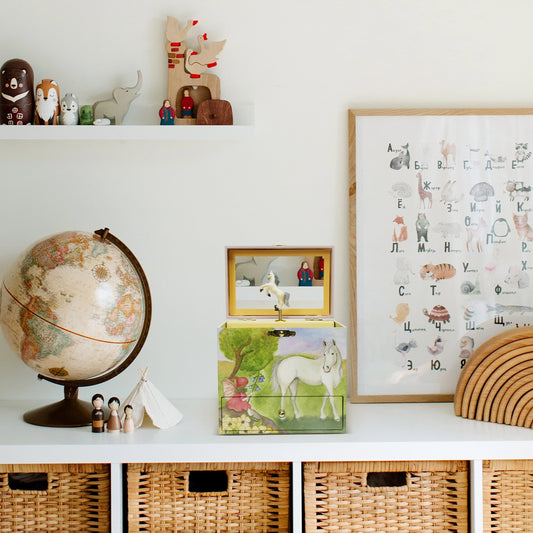 Horse Fairy Music Jewelry Box