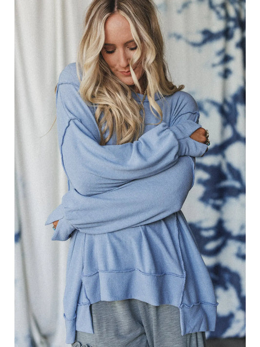 Sunset Dreamer Top (Blue)