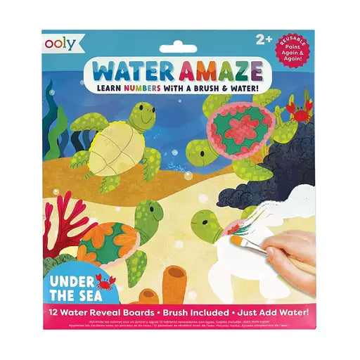 Water Amaze Water Reveal Boards - Under the Sea (13 Pc Set)