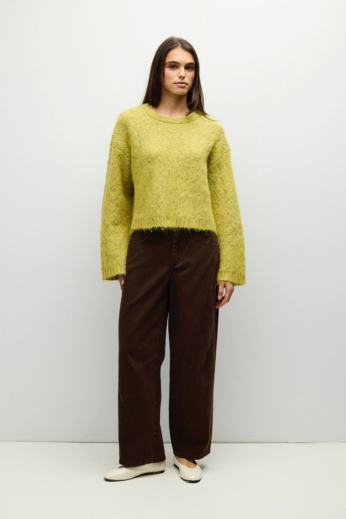The Lila Sweater | Chunky Fuzzy Knit Oversized Sweater