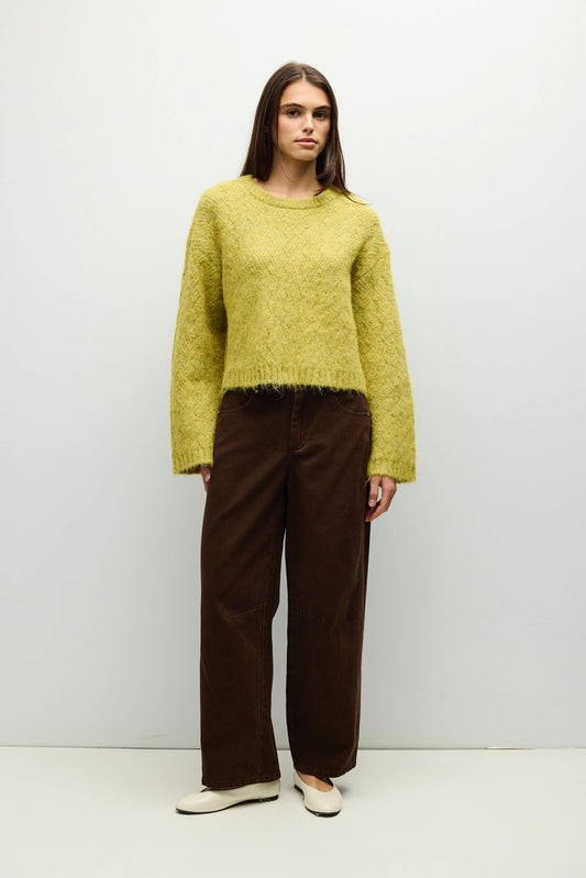 Chartreuse Lila Sweater