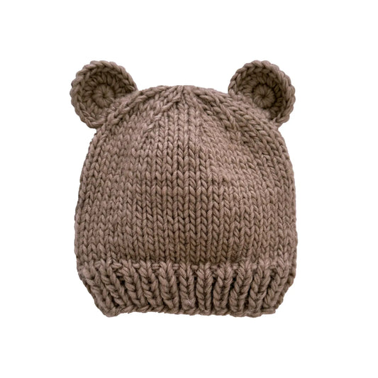Bear Hat, Tan | Baby & Kid Accessories
