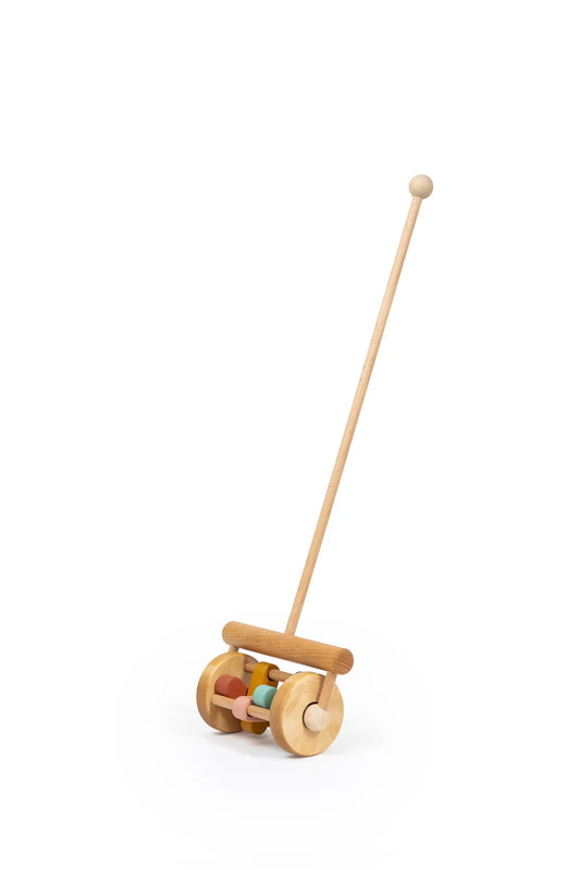 Wooden Push Toy - Rattle