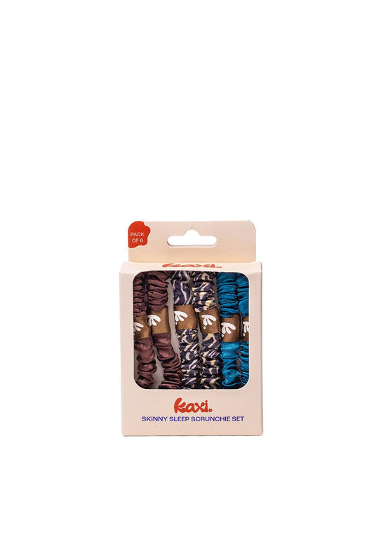 SKINNY SATIN SLEEP SCRUNCHIE SET