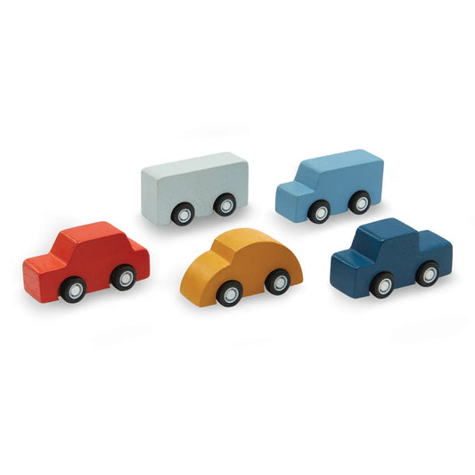 Mini Wooden Car Set