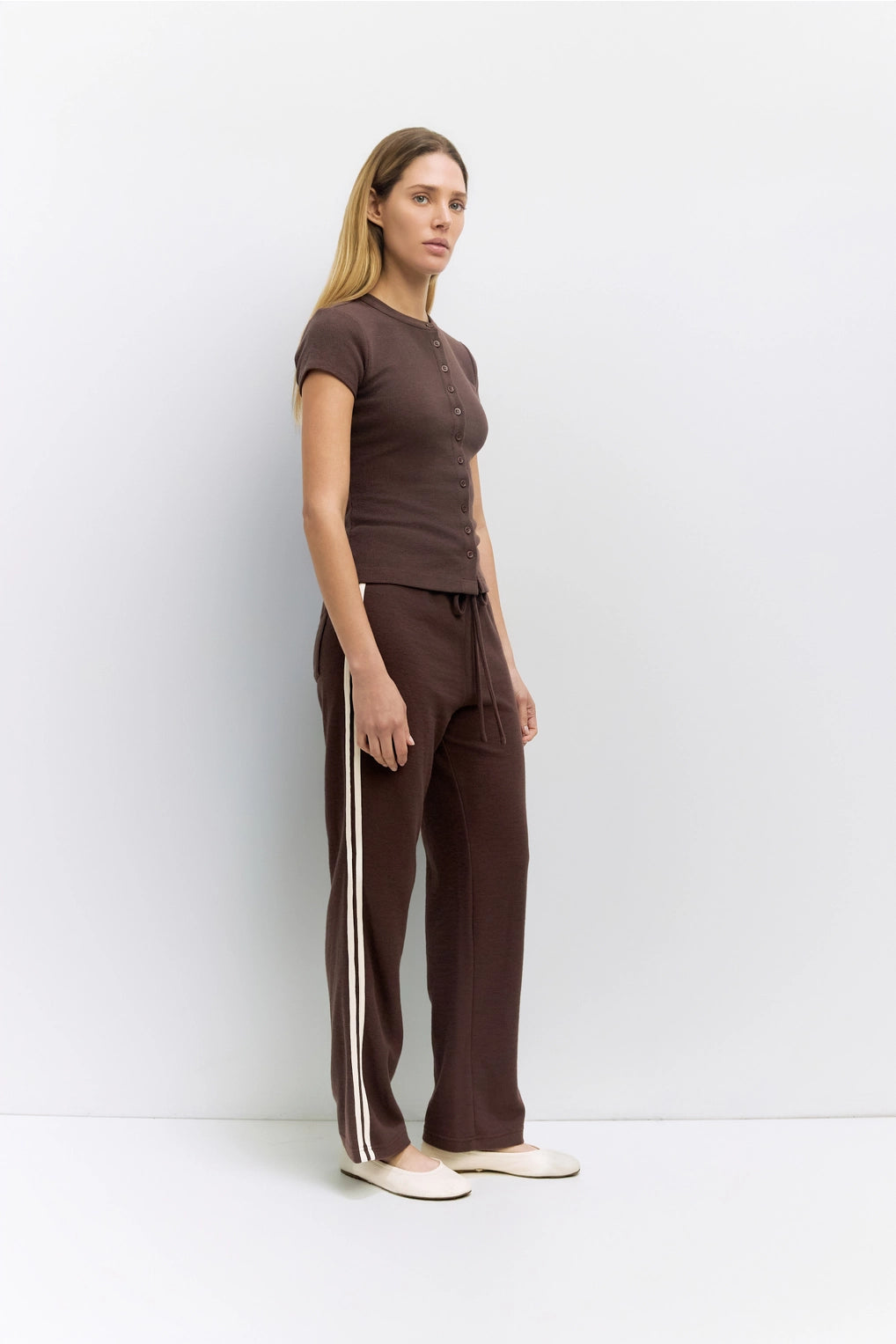 The Enzo Pants | Women's Wide-Leg Thermal Sport Pants