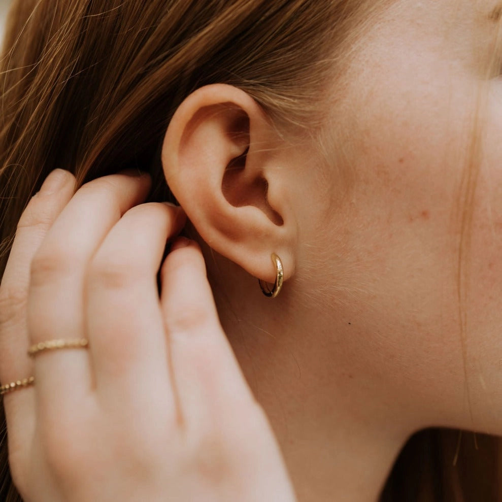 Olivia Essential Gold Hoops