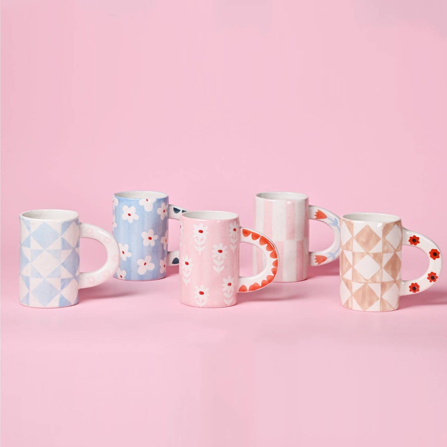 Hand Painted Ceramic Coffee Mug
