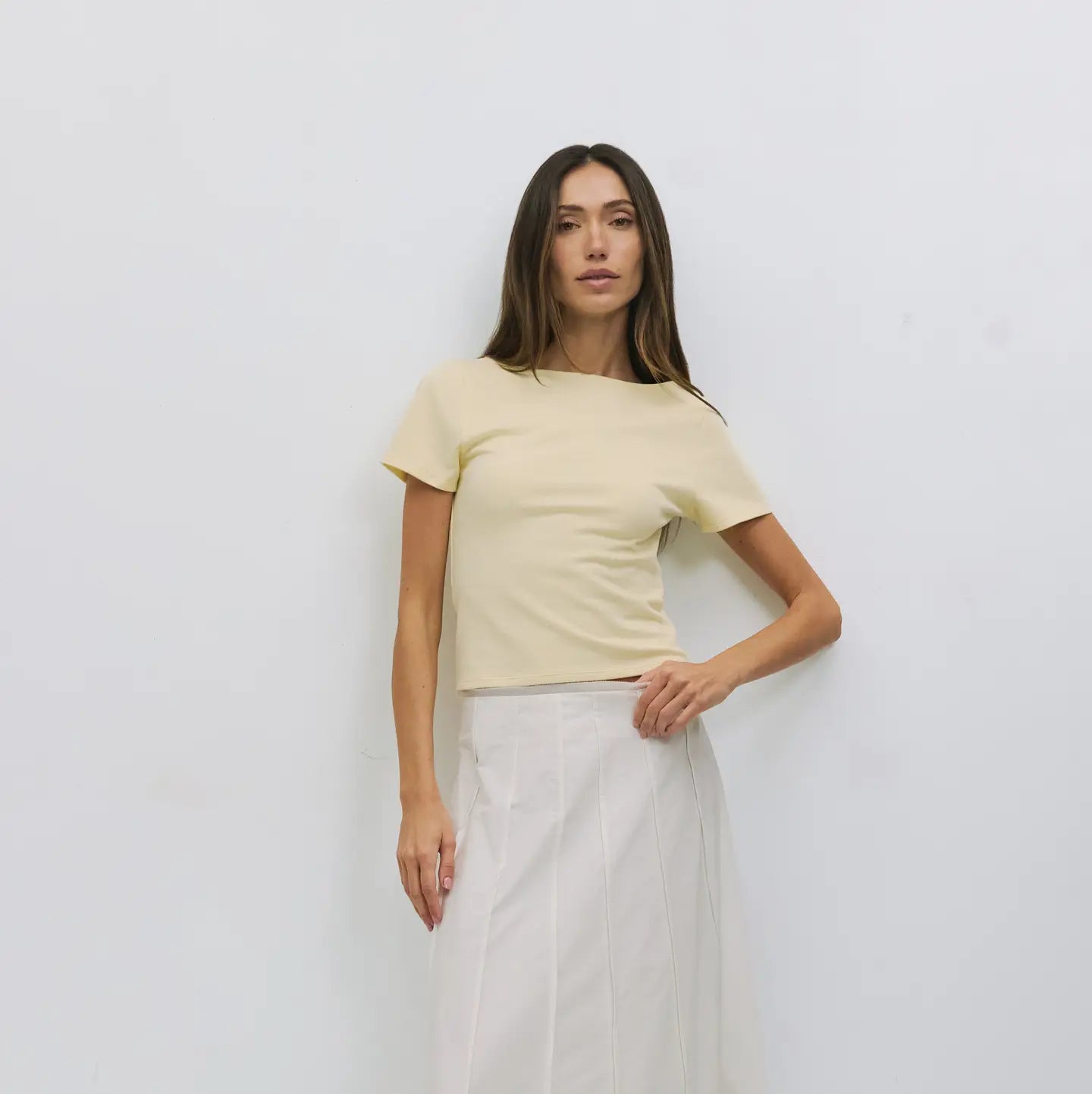 Butter Yellow Breanna Top
