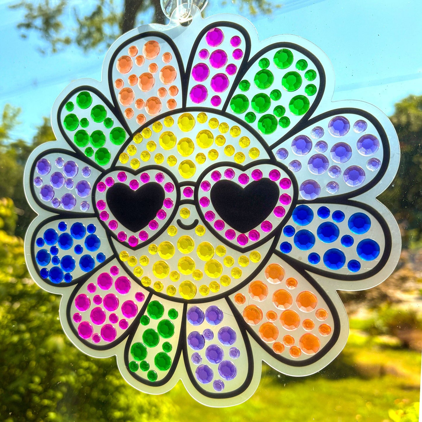 Sun Sparkles Gem Suncatcher Kit - Rainbow Magic