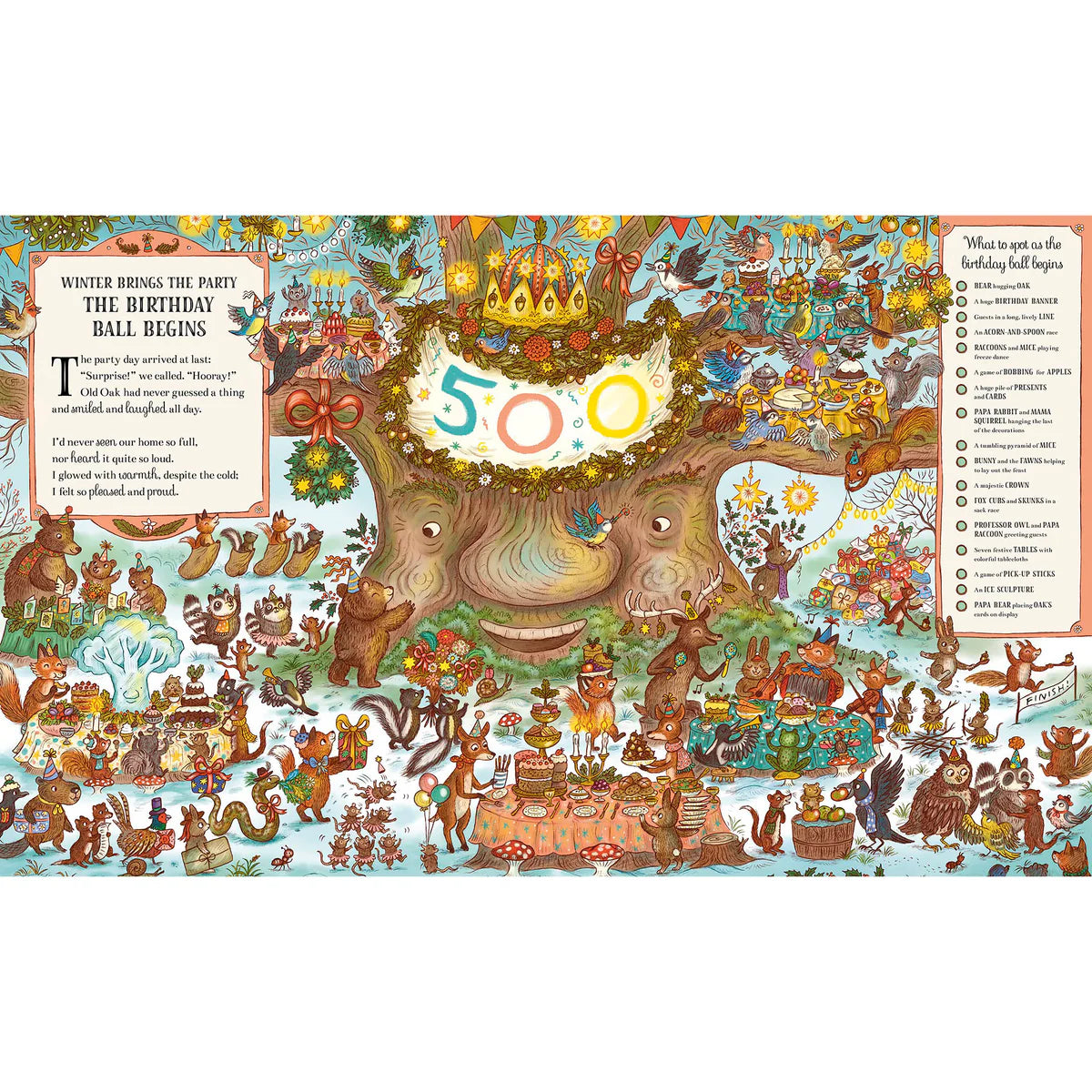 Grand Old Oak and the Birthday Ball - Search and Find