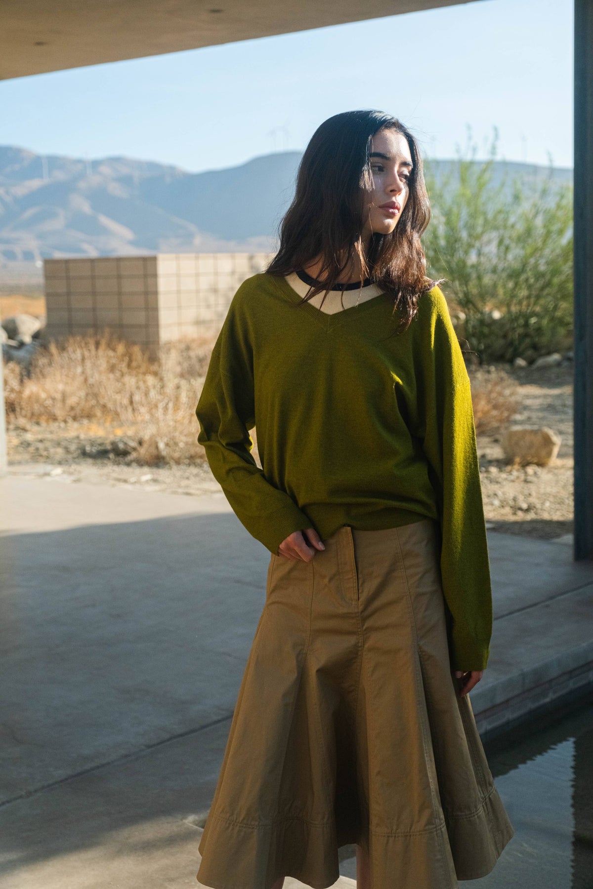 Chartreuse Naomi Sweater