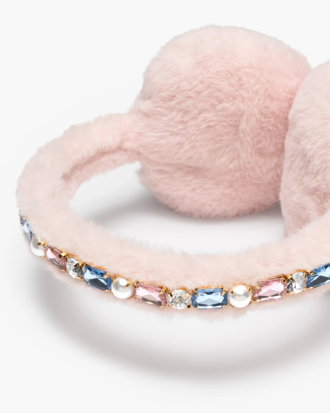 Cotton Candy Jeweled Earmuffs