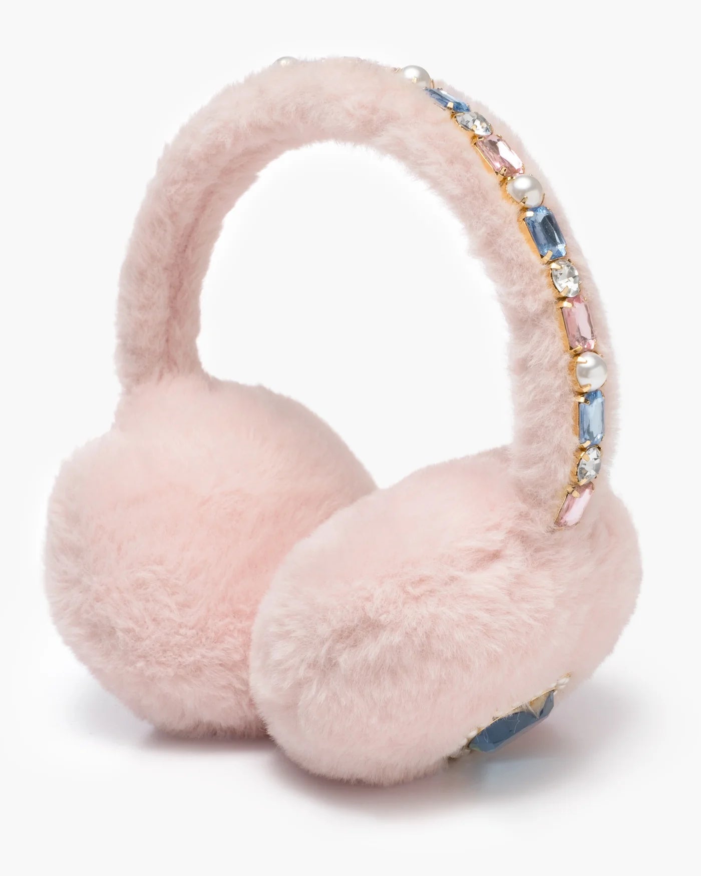 Cotton Candy Jeweled Earmuffs