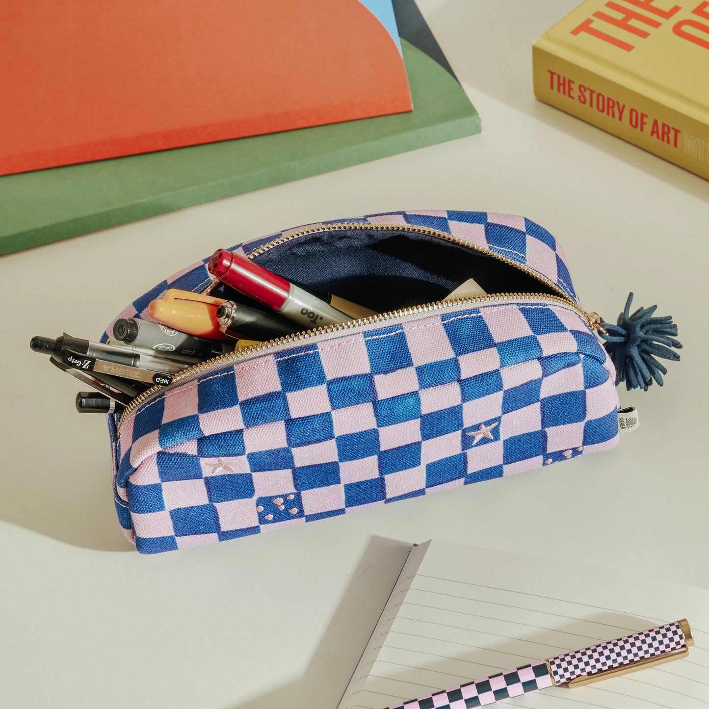 Pencil Case - Checkerboard