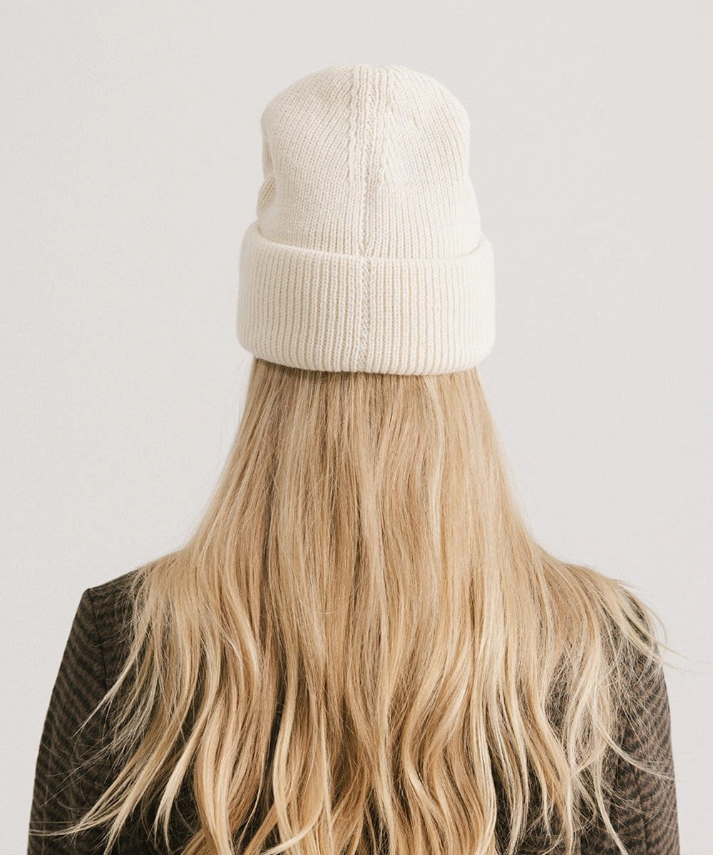Lou Knit Beanie (Off White)