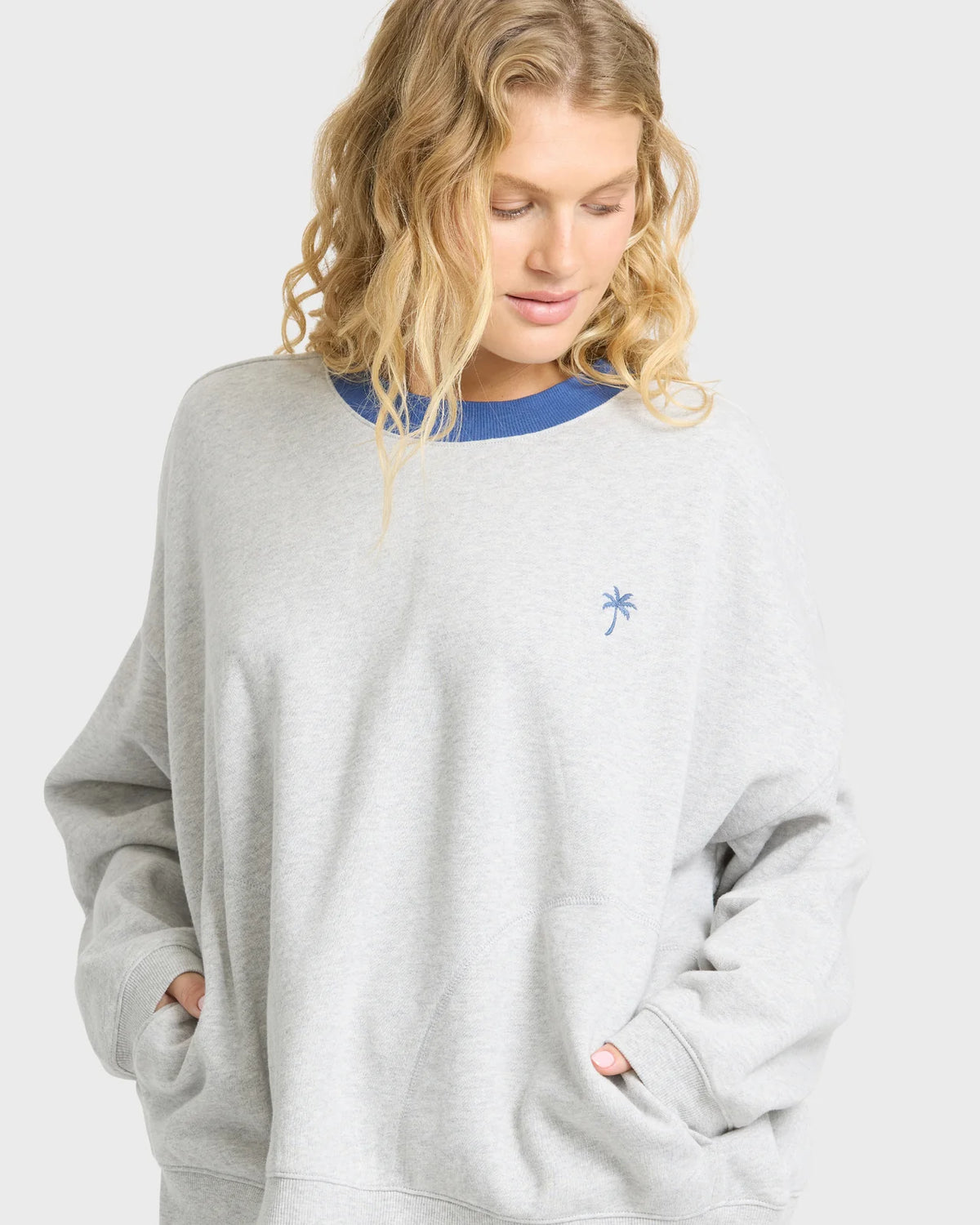 Sunset Palm Crewneck Sweatshirt