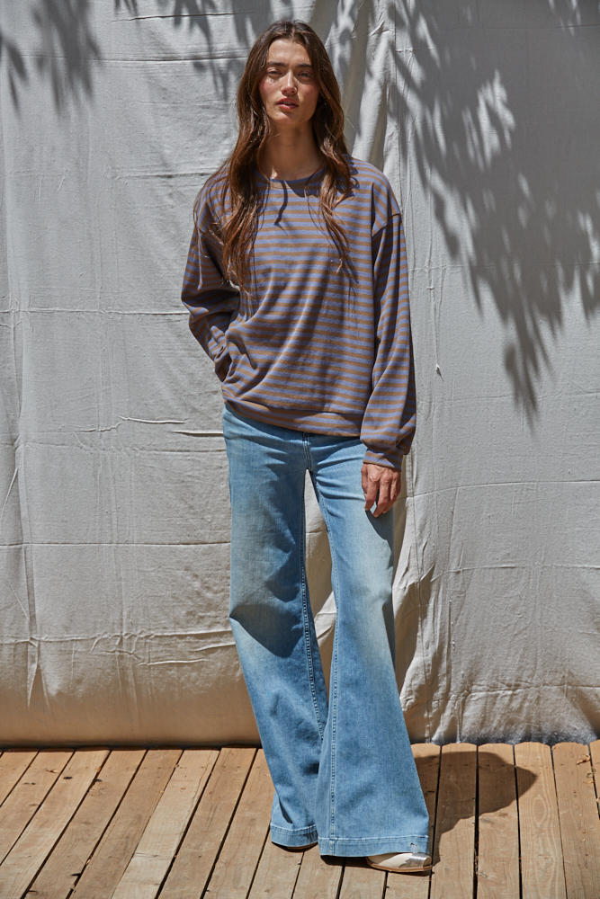 Pastel Pause Striped Long Sleeve