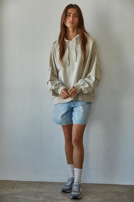 Daily Chill Hoodie (Stone)
