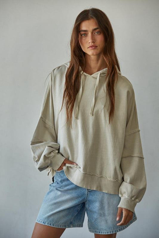 Daily Chill Hoodie (Stone)