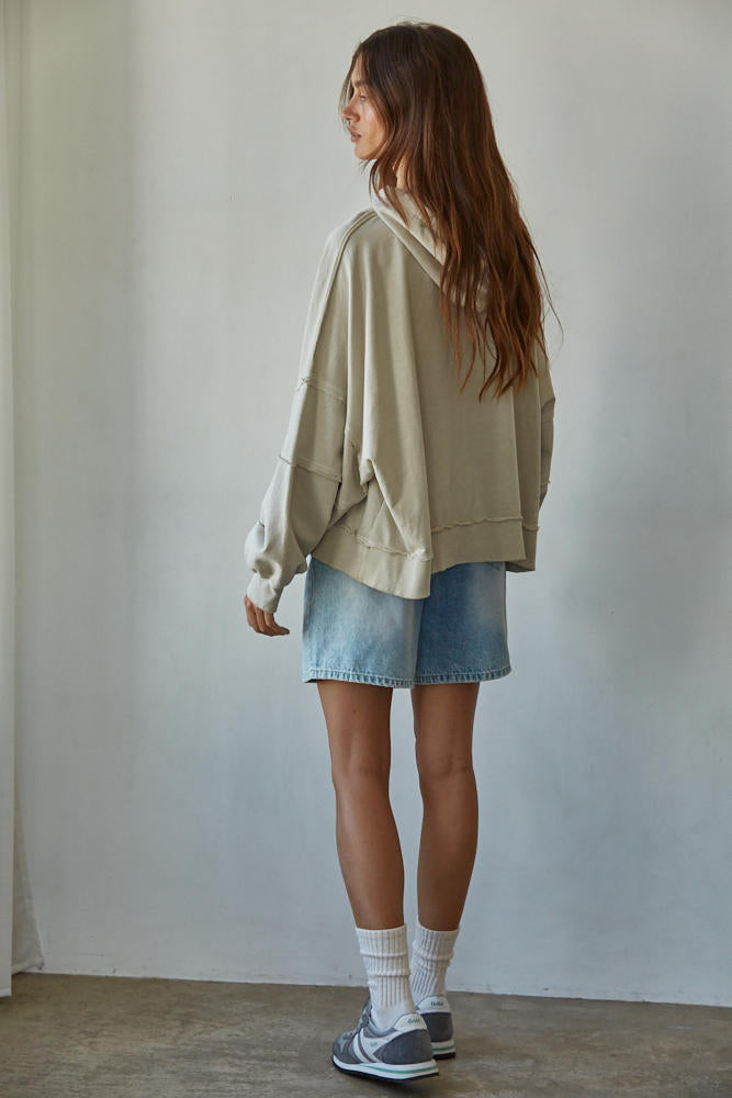 Daily Chill Hoodie (Stone)