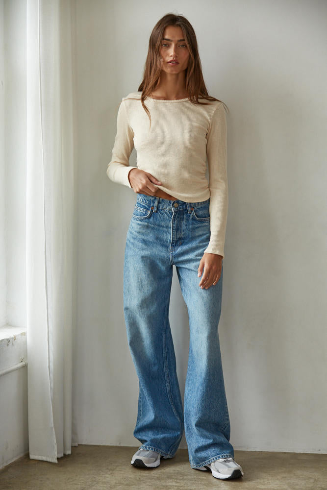 Out And About Ribbed Long Sleeve