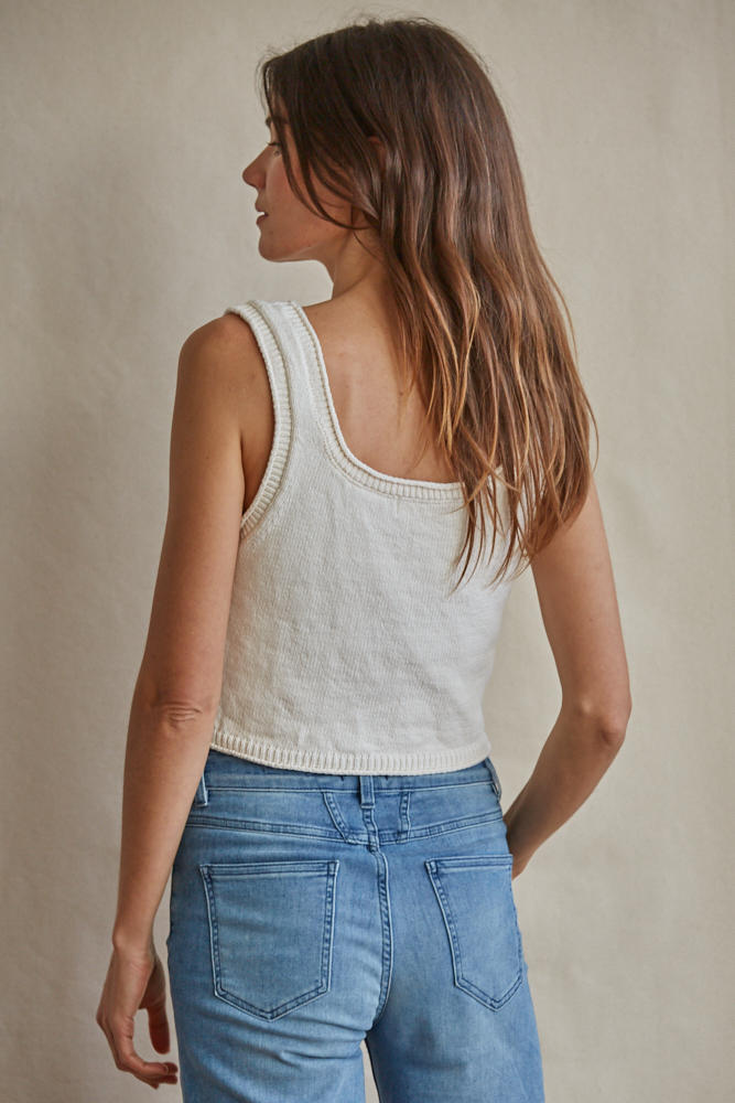 The Kacey Top (Ivory)