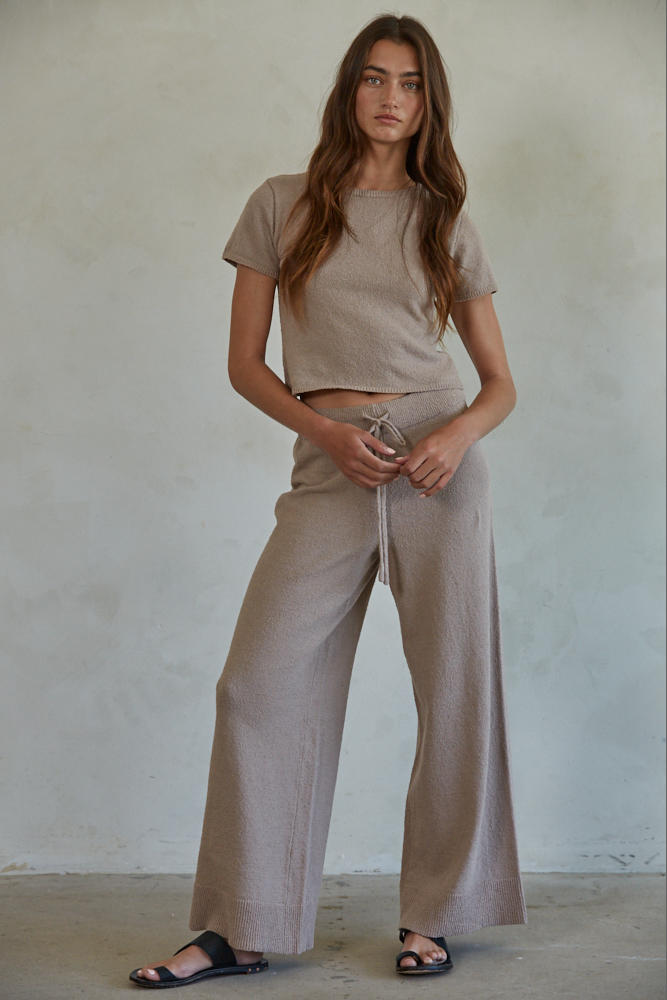 Andre Sweater Top (Mocha)